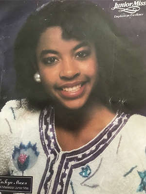LaToya Mason Bolden in 1994 as a Junior Miss contestant